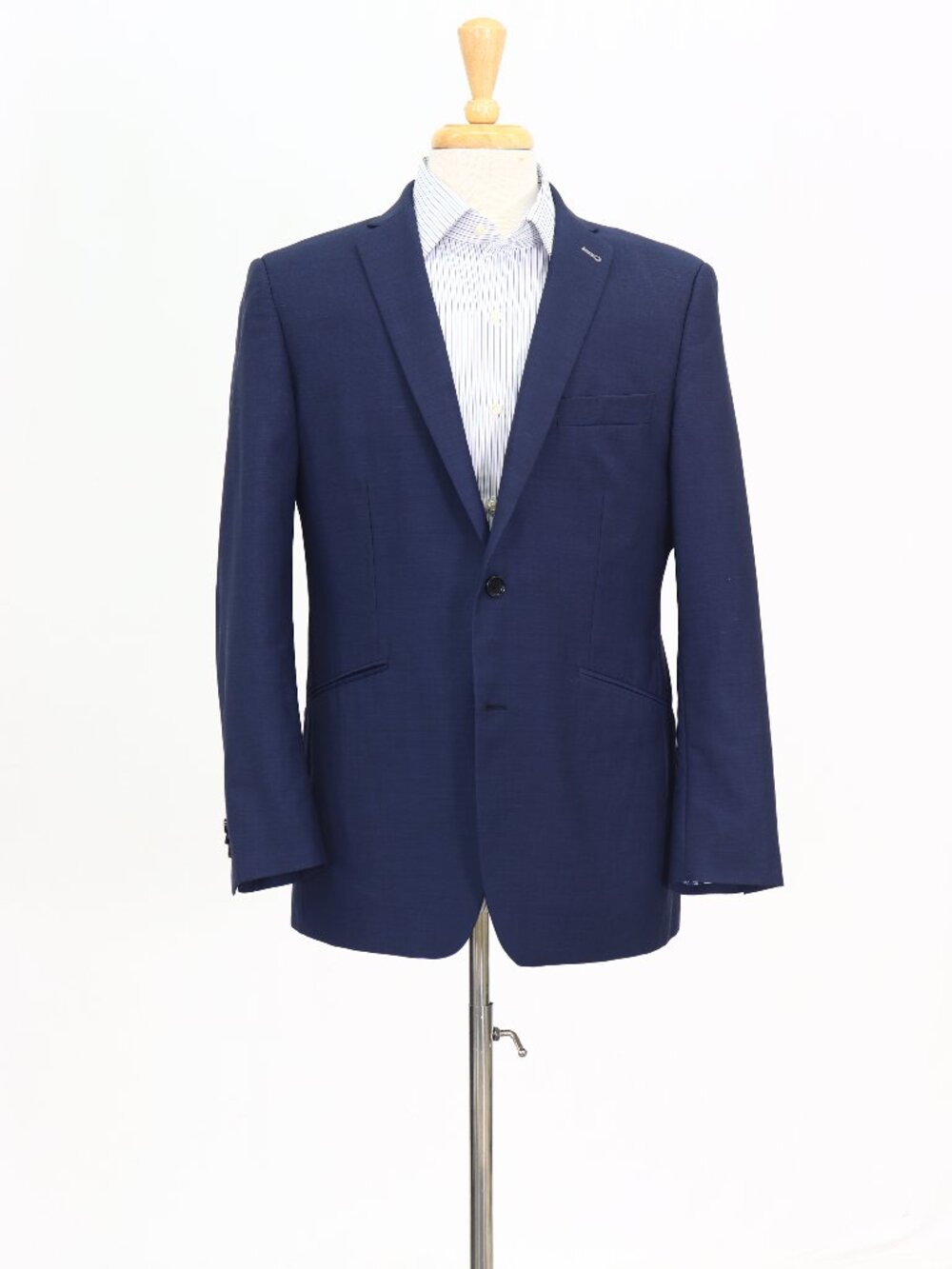 Indochino 42R Blue Blazer Sport Coat Jacket 2-Button Solid W824